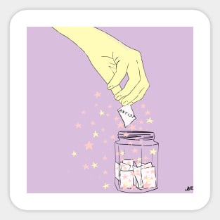 Dream Jar Sticker